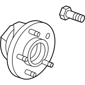 GM 13531686 Hub & Bearing