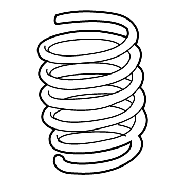 BMW 31-33-6-890-557 Coil Spring, Front