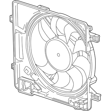 GM 95942353 Fan Shroud