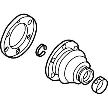 BMW 33-21-1-229-209 Repair Kit Bellows, Interior