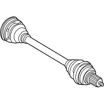 BMW 33-20-7-508-135 Exchange Output Drive Shaft