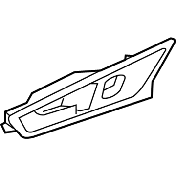 Ford HT4Z-5822601-AE Handle, Inside