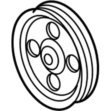 Mopar 4593830AA Pulley-Power Steering Pump