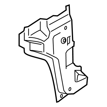 Ford FT4Z-5802638-B Reinforcement - "A" Pillar