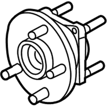 Mopar 52111884AB Hub And Bearing