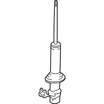 Acura 51606-SR3-J04 Shock Absorber Unit, Left Front (Showa)