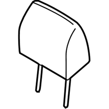 Hyundai 88700-0W010-J4R Headrest Assembly-Front Seat