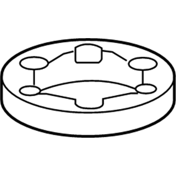 Acura 51686-SJA-003 Rubber, Front Spring Mounting