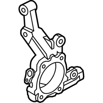 Hyundai 51715-1U000 Knuckle-Front Axle, LH