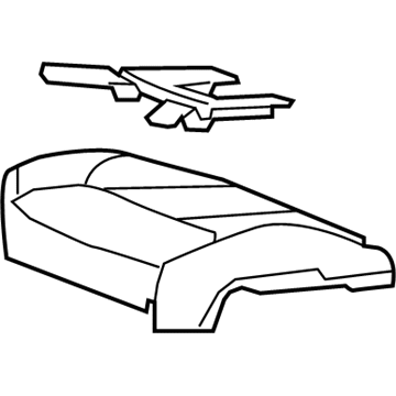 GM 15216256 Pad Asm-Driver Seat Cushion
