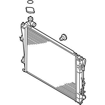 Kia 25310F6130 Radiator Assembly