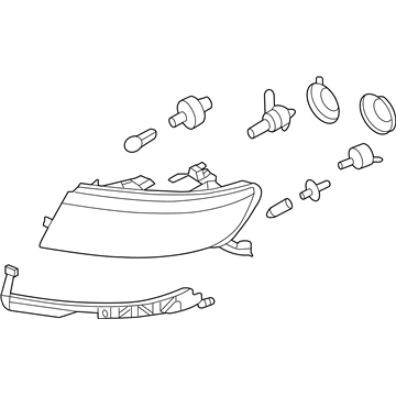 Ford 6H6Z-13008-AC Composite Assembly