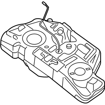 Nissan 17202-9AA0A Fuel Tank Assembly