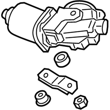 Acura 76505-TX6-A01 Motor, Front Wiper