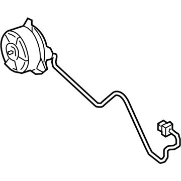 Lexus 16363-36050 Motor, Cooling Fan