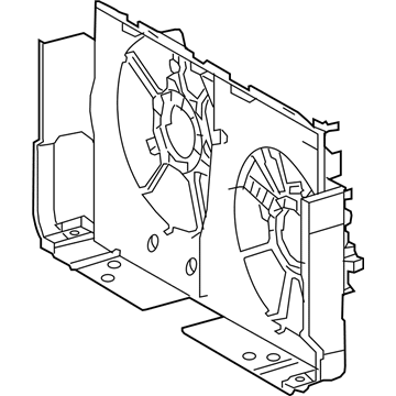 Lexus 16711-36210 Shroud, Fan