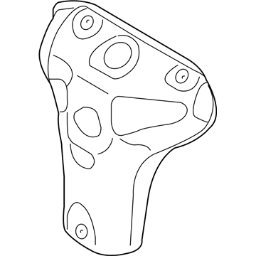 Hyundai 28525-3C700 Protector-Heat, LH