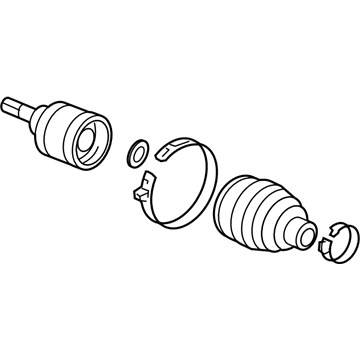 Honda 44014-TR3-A61 Joint Set, Outboard (Gkn)