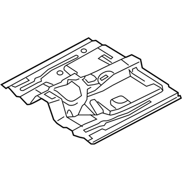 Infiniti 74312-2W130 Floor Front