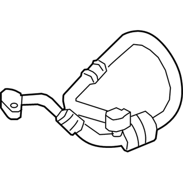 BMW 64-53-9-890-099 SUCTION PIPE EVAPORATOR-COMP