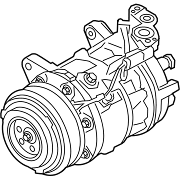 BMW 64-52-9-890-655 RP A/C COMPRESSOR WITH MAGNE