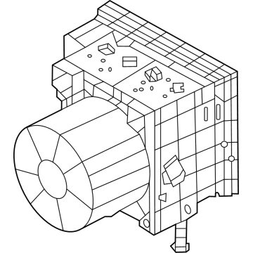 Nissan 47660-6LE0B Actuator & Ecu Assy, Aniti-Skid