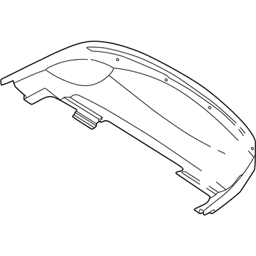 BMW 51-47-8-399-281 Covering Hood Compartment