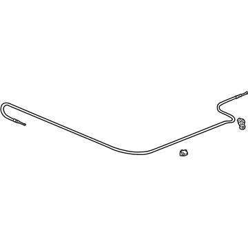 Honda 74130-S84-A01 Wire Assembly, Hood