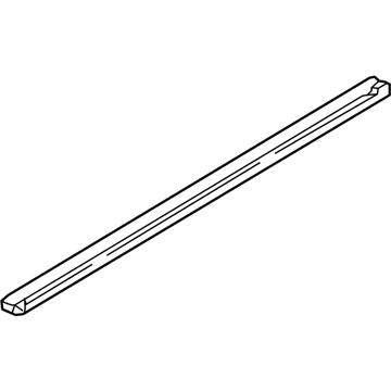 Hyundai 83241-D3000 Weatherstrip-Rear Door Belt Inside RH
