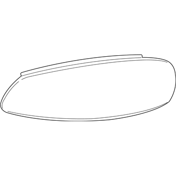 Mopar 4806036AF Passenger Side Headlight Assembly