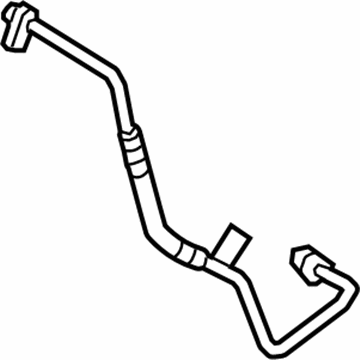 BMW 64-50-9-317-389 Pressure Pipe, Front