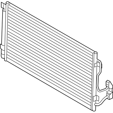 BMW 64-53-6-804-735 Condenser, Air Conditioning