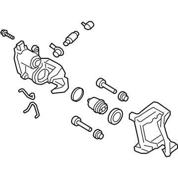 Kia 58311D2A71 Rear Brake Caliper Kit