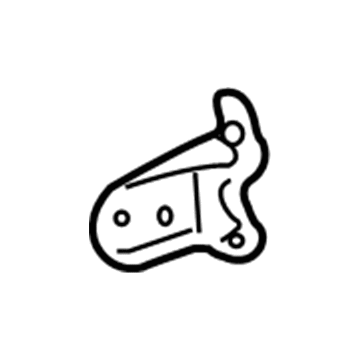 Acura 67450-S3Y-003ZZ Hinge B, Front Door