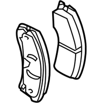 GM 22956256 Rear Pads