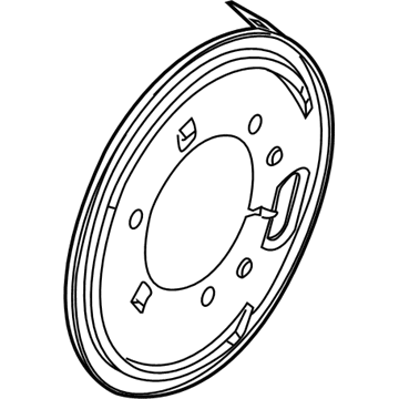 GM 19209540 Shield, Parking Brake Actuator Splash