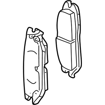 GM 18042417 Rear Pads