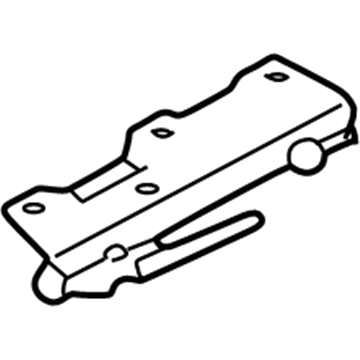 Hyundai 81648-38000 Guide Assembly-Sunroof Rear, RH