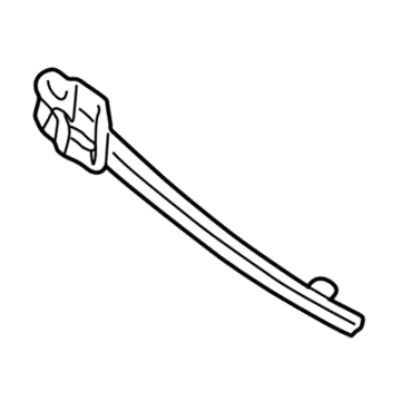 Mopar 4880066AG Channel-Front Door Glass Rear