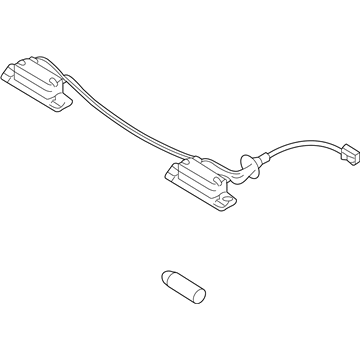 Hyundai 92501-2S000 Lamp Assembly-License Plate