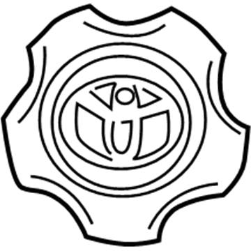 Toyota 42603-48030 Center Cap