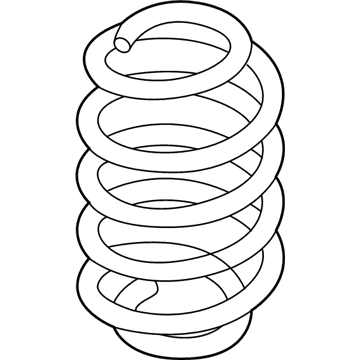 Ford LX6Z-5560-C SPRING - REAR