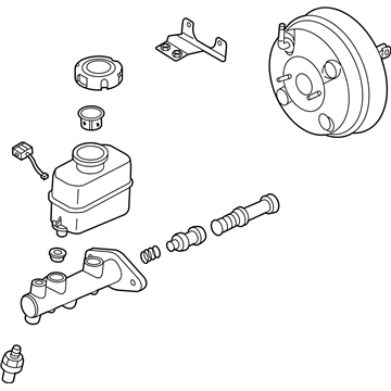 Kia 585003F700 Booster & Master Cylinder