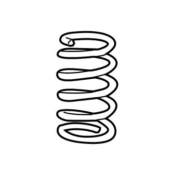 Mopar 68323239AA Spring-Rear Coil