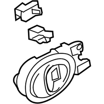 Honda 72120-SZT-003ZC Handle Assembly, Passenger Side Inside (Type V)