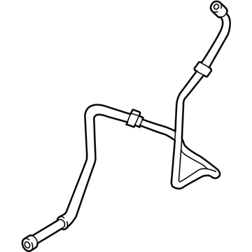 Nissan 21633-EZ30A Hose-Oil Cooler, Auto Transmission