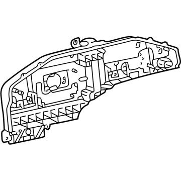 Toyota 83841-6A840 Cluster Housing