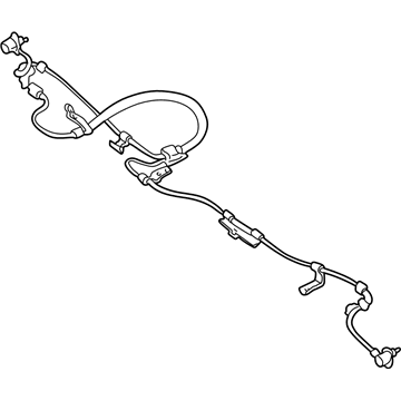 Nissan 47900-7Z660 Sensor Assembly-Anti SKID, Rear