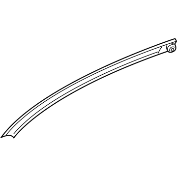 Infiniti 80283-AL500 Moulding-Front Door Sash, Front LH