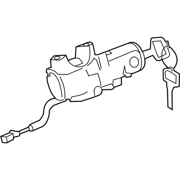 GM 19316072 Steering Lock